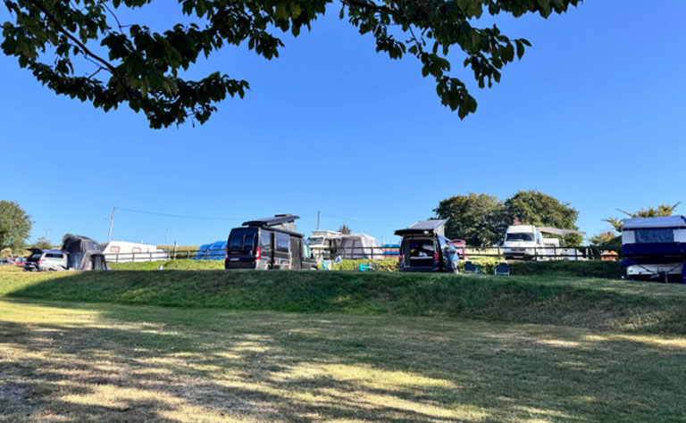 A Campsite in North Devon