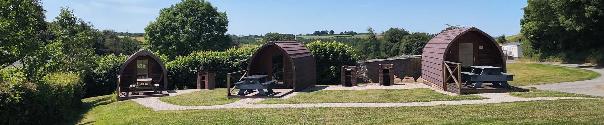 Holiday Glamping Pods in Devon