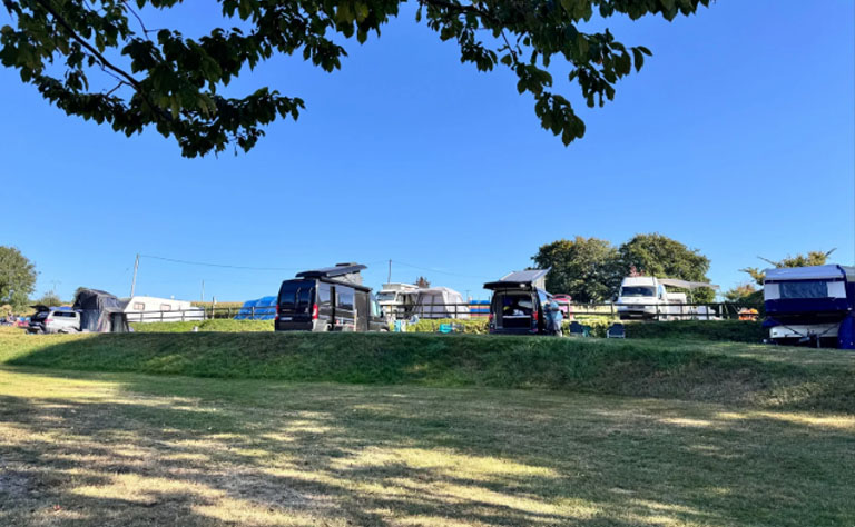 Seasonal Pitches Devon - The Paddock