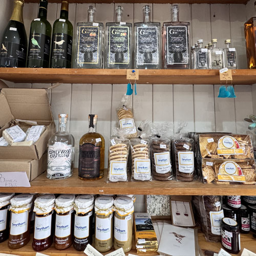 Onsite Shop at camping site in Devon